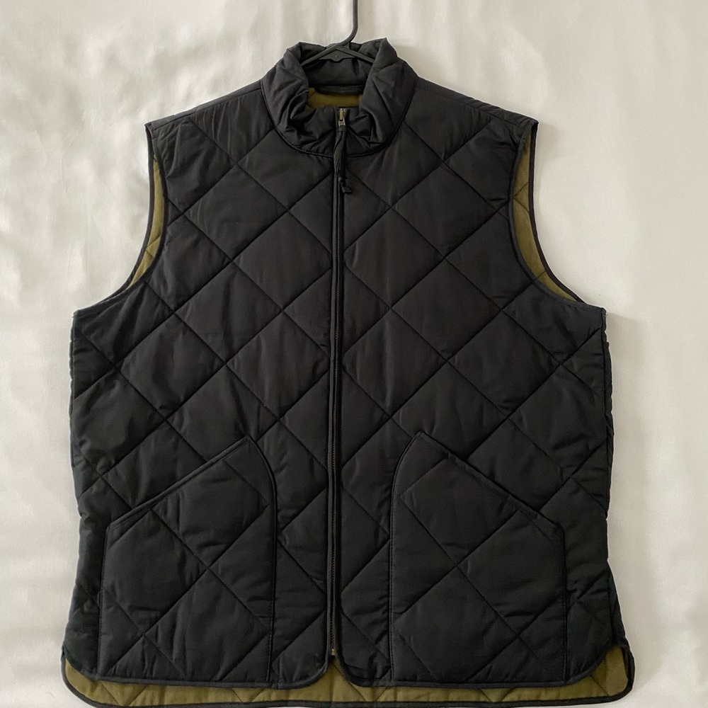 J Crew Black Vest